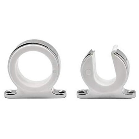 Marine City Aluminum Bright Silver Fishing Rod Storage Hanger Rack for Boat Van Car