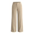 thumbnail image 7 of DHFJKG Wide Leg Pants For Women Corduroy Palazzo Workwear Elastic Waistband Long Pants Fall Clothes, 7 of 7