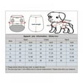 thumbnail image 2 of Dog Raincoat Adjustable Pet Water Proof Clothes Lightweight Rain Jacket Poncho Hoodies with Strip Reflective Small Medium Dogs, 2 of 7