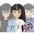 thumbnail image 6 of Creatable W Orld Deluxe Character Kit Customizable Doll, Black Straight Hair, 6 of 7