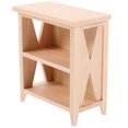 thumbnail image 1 of Armoire de Maison de Poupée Mini Meubles Bibliothèque Mini Placard en Bois, 1 of 8