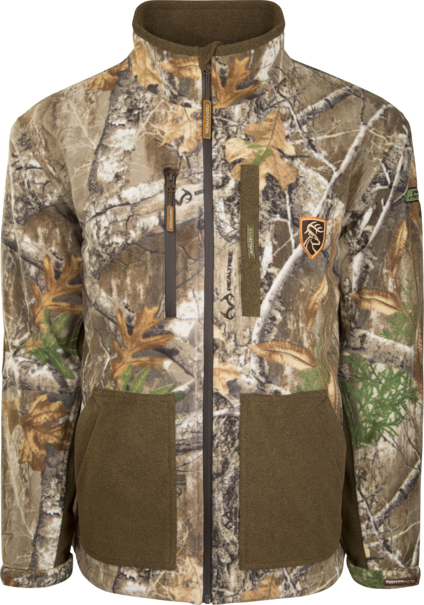 Drake Waterfowl Men's NonTypical HydroHush Midweight Full Zip Hunting