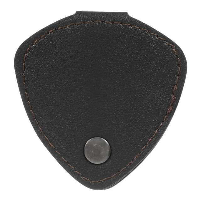 Weiweiguan Sac de Rangement Portable en Cuir pour Médiator de Guitare Pochette de Rangement pour Plectre de Guitare