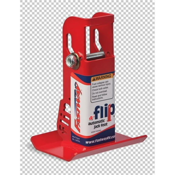 Fastway Trailer Products 88-00-4500 2 1/4" Flip 4" Automatic Jack Foot