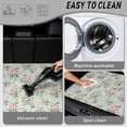 thumbnail image 5 of Xixirimido SUV Cargo Liner Car Trunk Mat Universal Trim-to-Fit All Weather Cargo Mats for Most Car Model Trunk Liner Floor Mat Cargo Cover, Roses Floral, 5 of 7