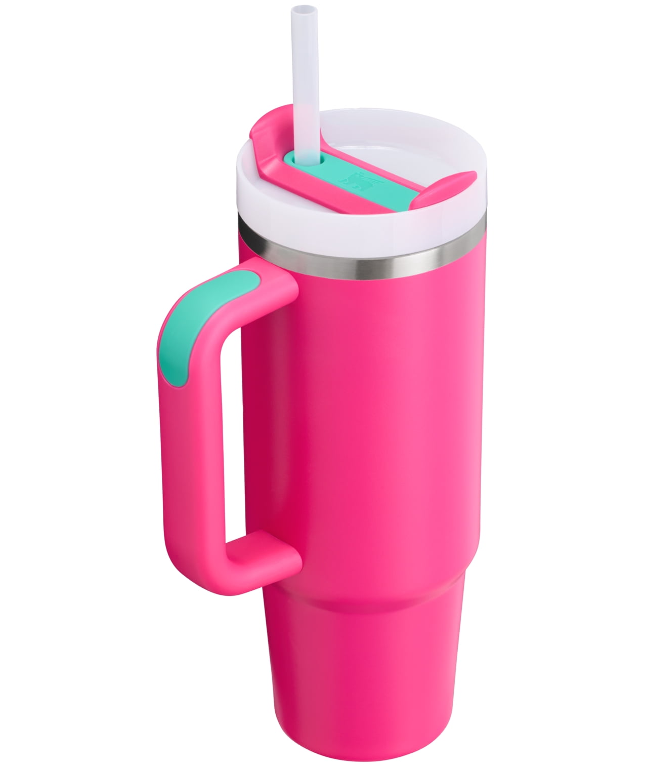 Stanley Quencher Flowstate 30oz Passion Pink Stainless Steel Tumbler -  Walmart.com