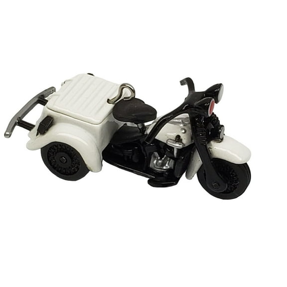 2000 (1947) Servi-Car (Miniature Harley-Davidson Motorcycles) Hallmark Keepsake Christmas Tree Ornament - QXI5282