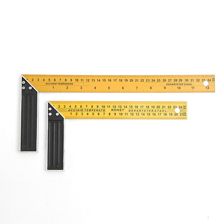 150mm Straightedge Ruler Steel Ruler Stainless Steel Angle Ruler Carpenter  Square Ruller Goniometro Angle Measurement Tools 1Pcs