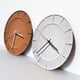 thumbnail image 3 of Reloj de pared moderno minimalista de cemento, silencioso, alimentado por batería, alta compatibilidad., 3 of 6