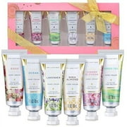 Spa Luxetique Hand Cream Set Gifts for Women - Travel Size Hand Lotion for Dry Skin Care, Birthday Holiday Mothers Day Gift Sets for Mom - 6 x 1.0 oz/30ml