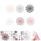 thumbnail image 2 of 6 manteles individuales con forma de flor, resistentes al calor, para cocina, 2 of 7