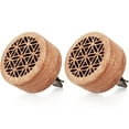 thumbnail image 2 of MesaSe 2Pcs Car Essential Oil Diffuser Natural Wood Car Aromatherapy Diffuser with Clip Retro Car Essential Oil Diffuser Car Ai, 2 of 6