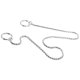 thumbnail image 3 of KAKOWELY Collar de cadena para perros, adiestramiento de perros, cadena de acero inoxidable, collar para cachorros, cadena de serpiente, collar para perros, 3 of 4
