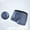 Navy, variant on EchfiProm Underwear Mens Boxer Briefs Blue Moisture-Wicking Breathable Cooling Ice Silk XL Underpants