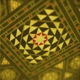 thumbnail image 1 of Ahgly Company Machine Washable Indoor Square Transitional Bakers Brown Area Rugs, 5' Square, 1 of 7