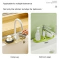 thumbnail image 5 of Silicone Drainage Pad and Soap Sponge Holder - Kitchen Sink Faucet Tray with Drain Spout, Ideal for Kitchen Counter Accessories, 5 of 5