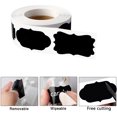 thumbnail image 4 of 300 Pcs Jar Gift Labels Stickers, Waterproof Reusable Blackboard Stickers for Craft Weddings Jars Parties Gift Decoration Storage Organizer, 4 of 5