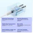 thumbnail image 4 of Cargador TrimDish, paquete de 3 m, USB C a Lightning para iPhone, 4 of 7
