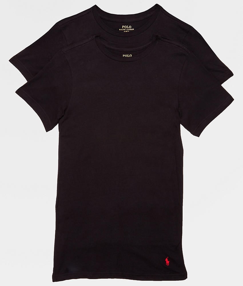pack of black polo tees