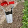 thumbnail image 6 of Darzheoy Garden Bulb Planter, Stainless Steel Gardening Bulb Transplanter Tool with Short Handle for Planting Flowers Tulips, Daffodils, Lily, Dahlias, 6 of 6