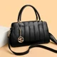 thumbnail image 2 of Bolso de mano de cuero de alta calidad, elegante bolso de mano para mujer, bolso de mano con asa superior, bolso de hombro cruzado de gran capacidad, bolsos de mano, 2 of 5