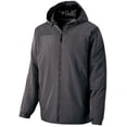thumbnail image 5 of Holloway Sportswear M Boys BIONIC HOODED JACKET Carbon/Black 229217, 5 of 5