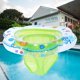 thumbnail image 5 of Anillo de natación inflable para niños, juguete acuático de entrenamiento, color verde, 5 of 9
