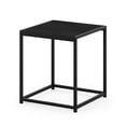 thumbnail image 5 of Furinno Camnus Side Table, Black End Table with Metal Frame, Square Open Frame Night Stand, Bedside Table, Easy Assembly, for Living Room, Bedroom, Dark Americano, 5 of 5