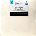 thumbnail image 2 of Mainstays 3-Piece Polyester Bedding Sheet Set, 2 of 2