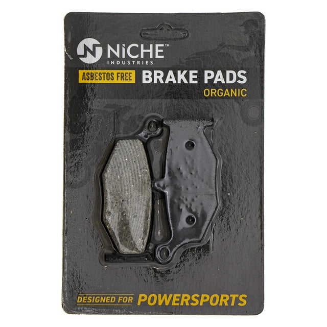 Niche Rear Brake Pad Set for Suzuki GSXR600 Organic Motorcycle 519-KPA2413D