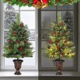 thumbnail image 6 of 2-Pack 36 Inch Decorative Tabletop Mini Christmas Trees, 6 of 7