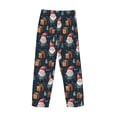 thumbnail image 3 of Lsque Cute Santa Claus Gift Print Men's Pajama Pants, Lounge Pant - Comfortable Home Wear,Elastic Waistband, Stylish Design-Medium, 3 of 9