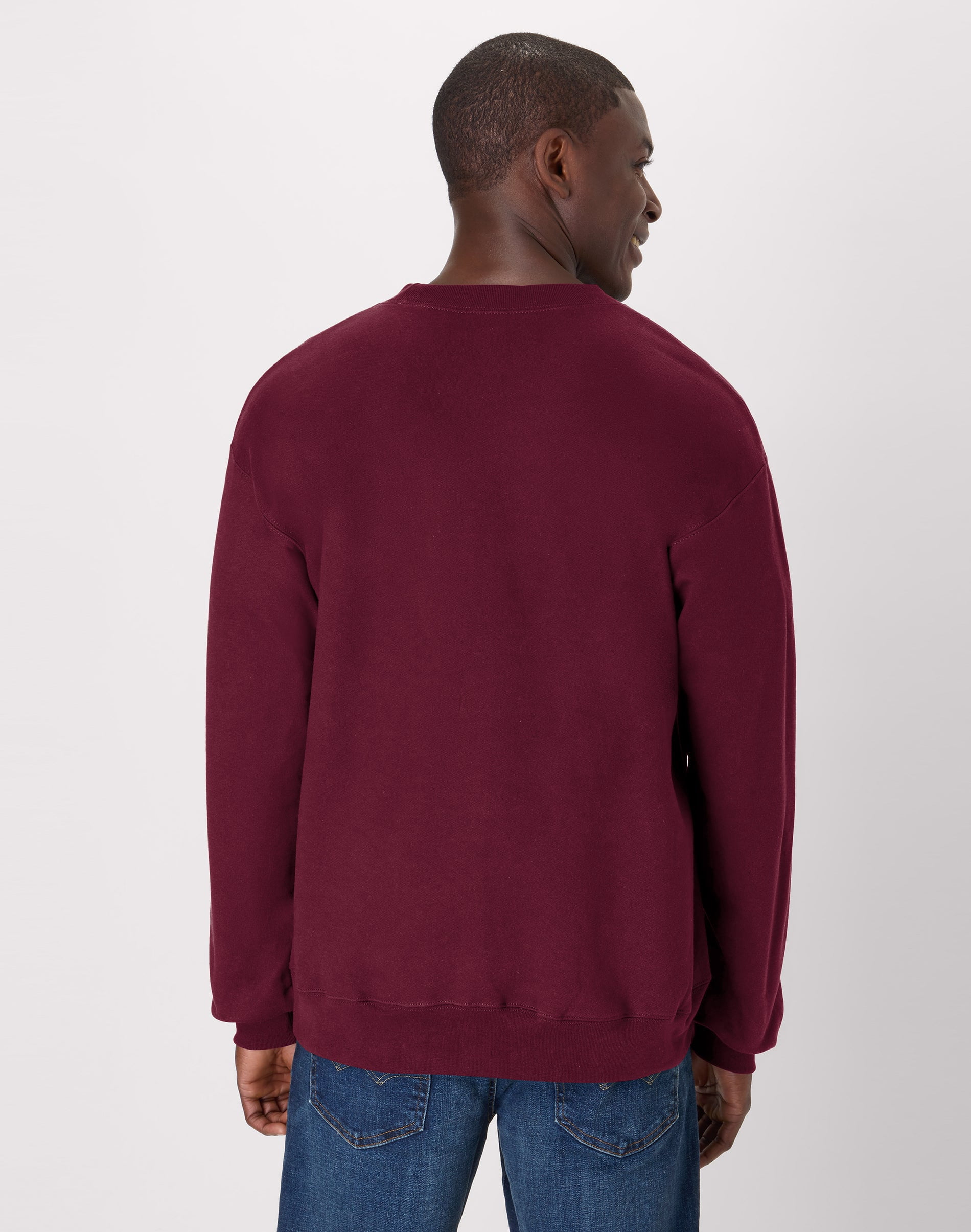 Hanes Sweatshirt, Heavyweight Fleece Sweatshirt, Crewneck Pullover for Men