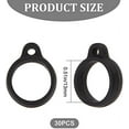 thumbnail image 3 of 20PCS Anti-Lost Silicone Rubber Rings Band Holder 13mm Diameter Black Non-Lost O Rings Multipurpose, 3 of 8