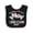 Black and White, variant on Inktastic My Mom is the Best Librarian Ever Boys or Girls Baby Bib