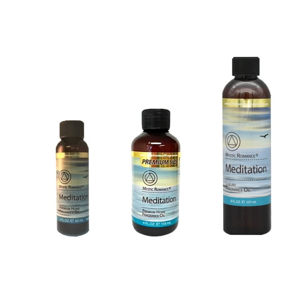 Mystic Romance Premium Home Fragrance Oil Scent MEDITATION SET 8FL  4FL 2FL.OZ 427 ML