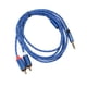 thumbnail image 5 of Puerto de aleación de aluminio Adaptador de 3,5 mm a 2RCA Teléfono a amplificadores Mezclador de audio Subwoofer Cable de audio AUX de cine en casa Inevent PJ7092-05, 5 of 6