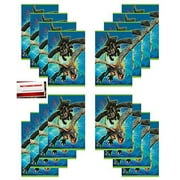 (16 Pack) How to Train Your Dragon Birthday Party Plastic Loot Treat Candy Favor Goodie Bags (Plus Party Planning Checklist by Mikes Super Store)