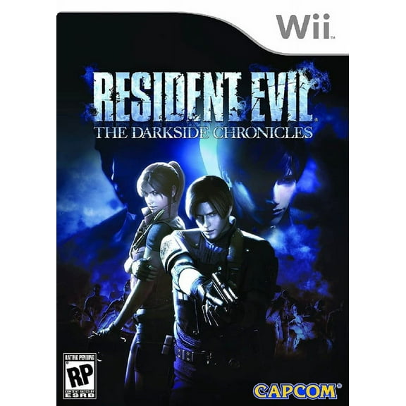 Restored Resident Evil: The Darkside Chronicles (Nintendo Wii, 2009) Shooter Game (Refurbished)