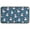 Blue Christmas Snowman, variant on Blue Christmas Snowman Pattern Door Rugs,Washable Non Slip Door Mats Indoor,Decorative Door Mats,Entry Mat Indoor for Entrance,Bedroom,Kitchen,Bathroom,30"x17"