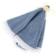 thumbnail image 6 of Niceauty 1Pcs Kitchen Hanging Towels Round Coral Fleece 50x50x0.2in for Easy Cleaning, 6 of 8
