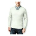 thumbnail image 2 of Club Room Mens Diamond Knit V-Neck Pullover Sweater, Beige, XX-Large, 2 of 2