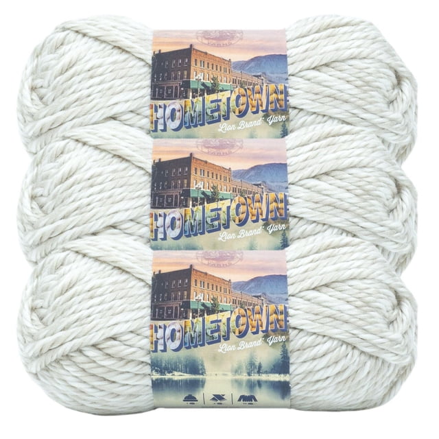 Lion Brand Hometown Yarn - Blue Sky