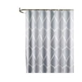 thumbnail image 4 of Grey Fabric Shower Curtain, Waterproof Design and Polyester, Quick-Drying, Shower Curtains Set for Bathroom W 72 x H 72, Durable and Washable, 4 of 5