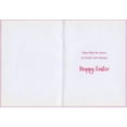 thumbnail image 2 of Designer Greetings Flower Border Peace, Love & Joy Easter Card, 2 of 2