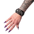 thumbnail image 2 of Alchemy Gothic Motorhead Warpig Leather Wriststrap Bracelet, 2 of 2