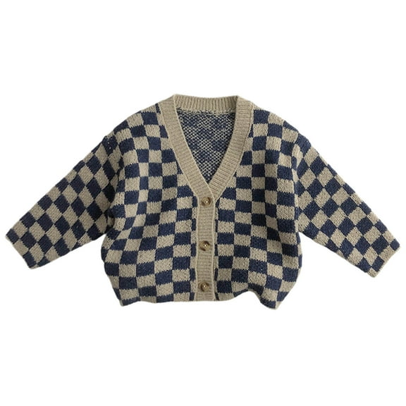 Auroural Sweater Cardigans for Toddlers Boys Spring Children's Fashion Versatile Knit Sweater Jacket Boys And Girls Baby Warm Cardigan Long-sleeved Sweater