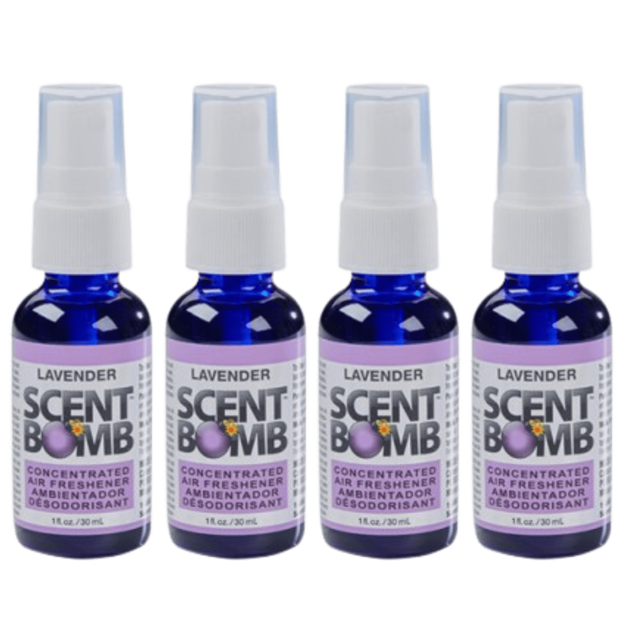 Scent Bomb Air Freshener Spray, 100 Oil Based Concentrated Air