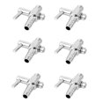thumbnail image 2 of Qiyun 6Pcs/Set Thread Stainless Steel Aquarium Air Flow Distributor Lever Control Valve, 2 of 7