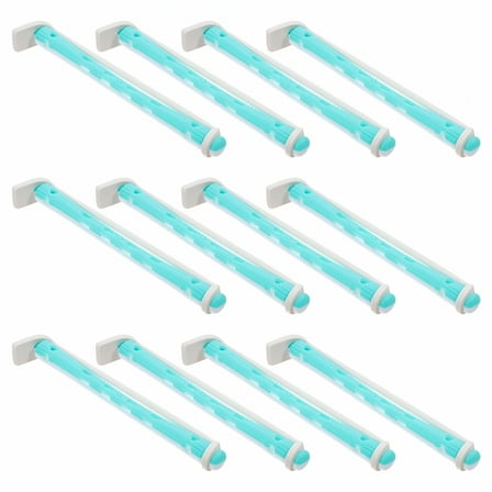 VANIDO 24pcs Curling Perm Rods Plastic Hair Rollers Short Hair Curlers Women Perm Rods Plastic Hair Curling Rods Curling Perm Rods Women Hairstyle Curlers Hair Perm Rods